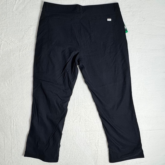 NWT Orvis Men's Fleece Lined Stretch Fabric Pants Black Size 38 x 30 - Picture 4 of 14